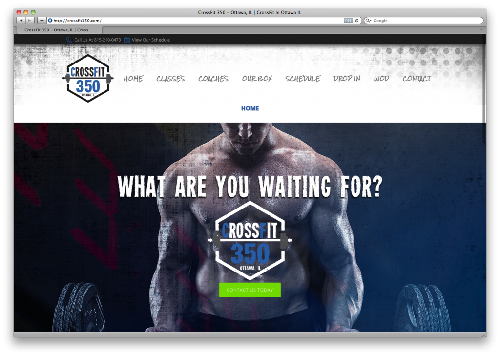 CrossFit 350 CrossFit Website