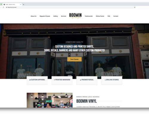 Boomin Vinyl Website