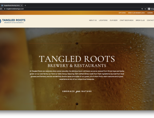 Tangled Roots Brewing Company Website