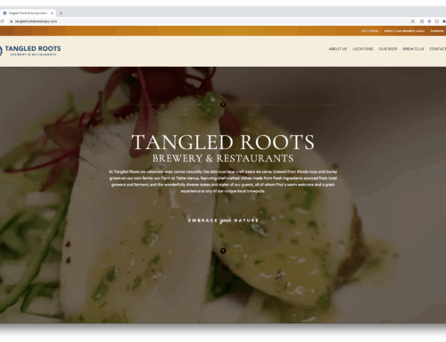 Tangled Roots Brewing Company Website