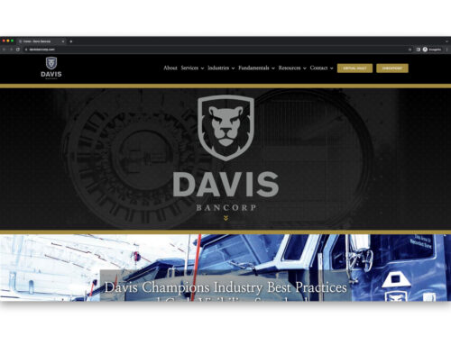 Davis Bancorp Website