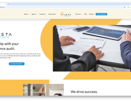 Vista Resources Logo and Website