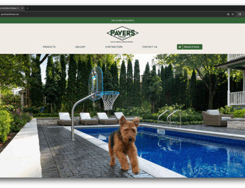 Pavers and More Website